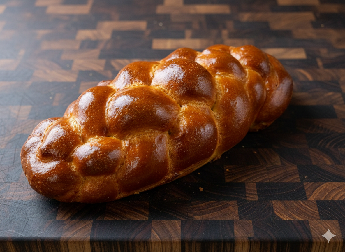 Traditional Braided Challah (2 lbs)