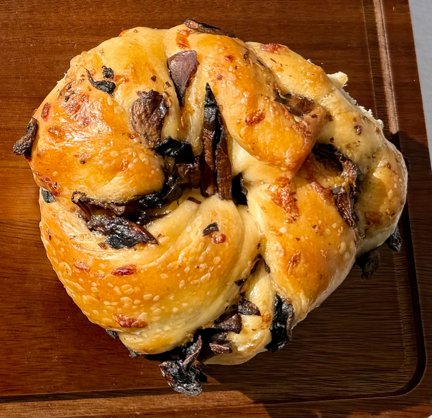 Mushroom with truffle oil & parmesan cream