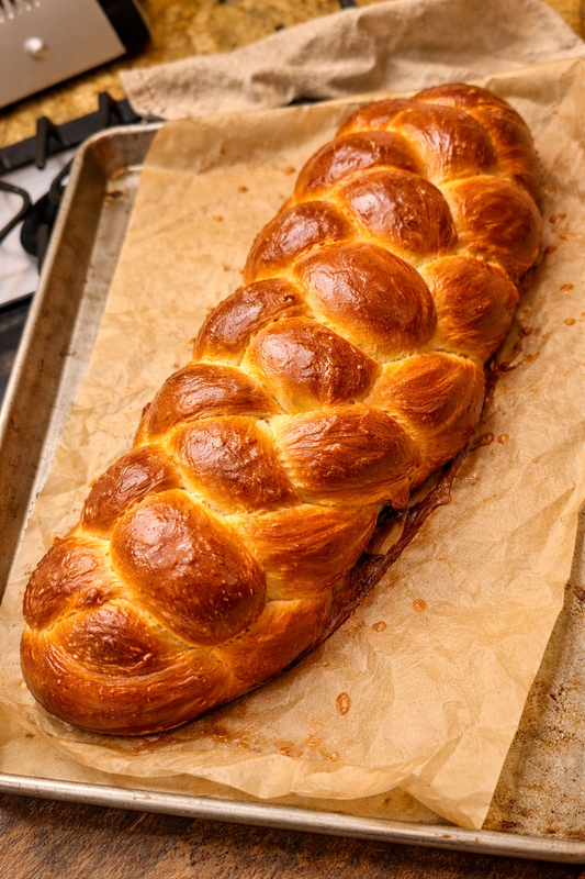 Traditional Braided Challah (4 lbs)