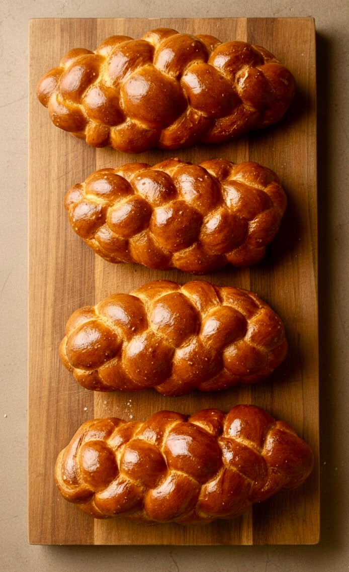 Traditional Braided Challah (2 lbs)