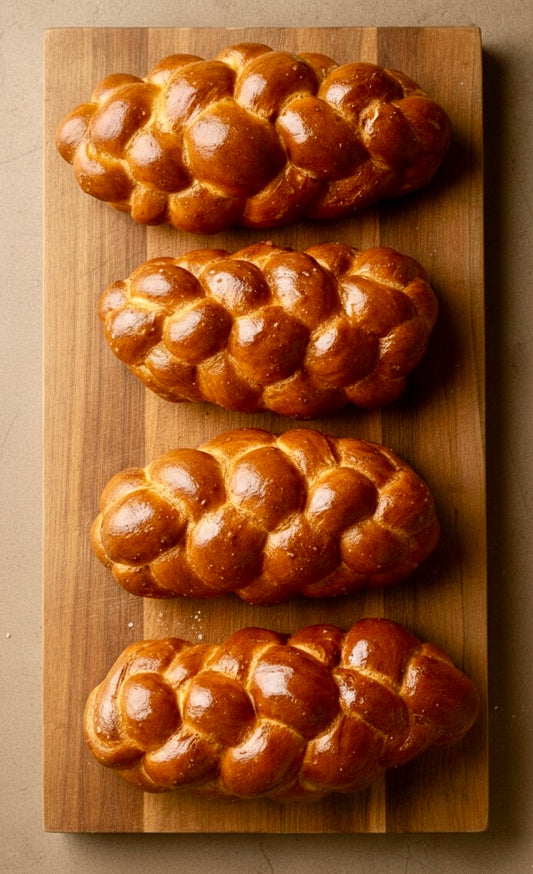 Traditional Braided Challah (2 lbs)