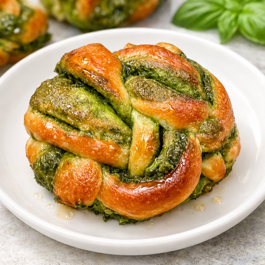 Matcha white chocolate babka (limited time only)