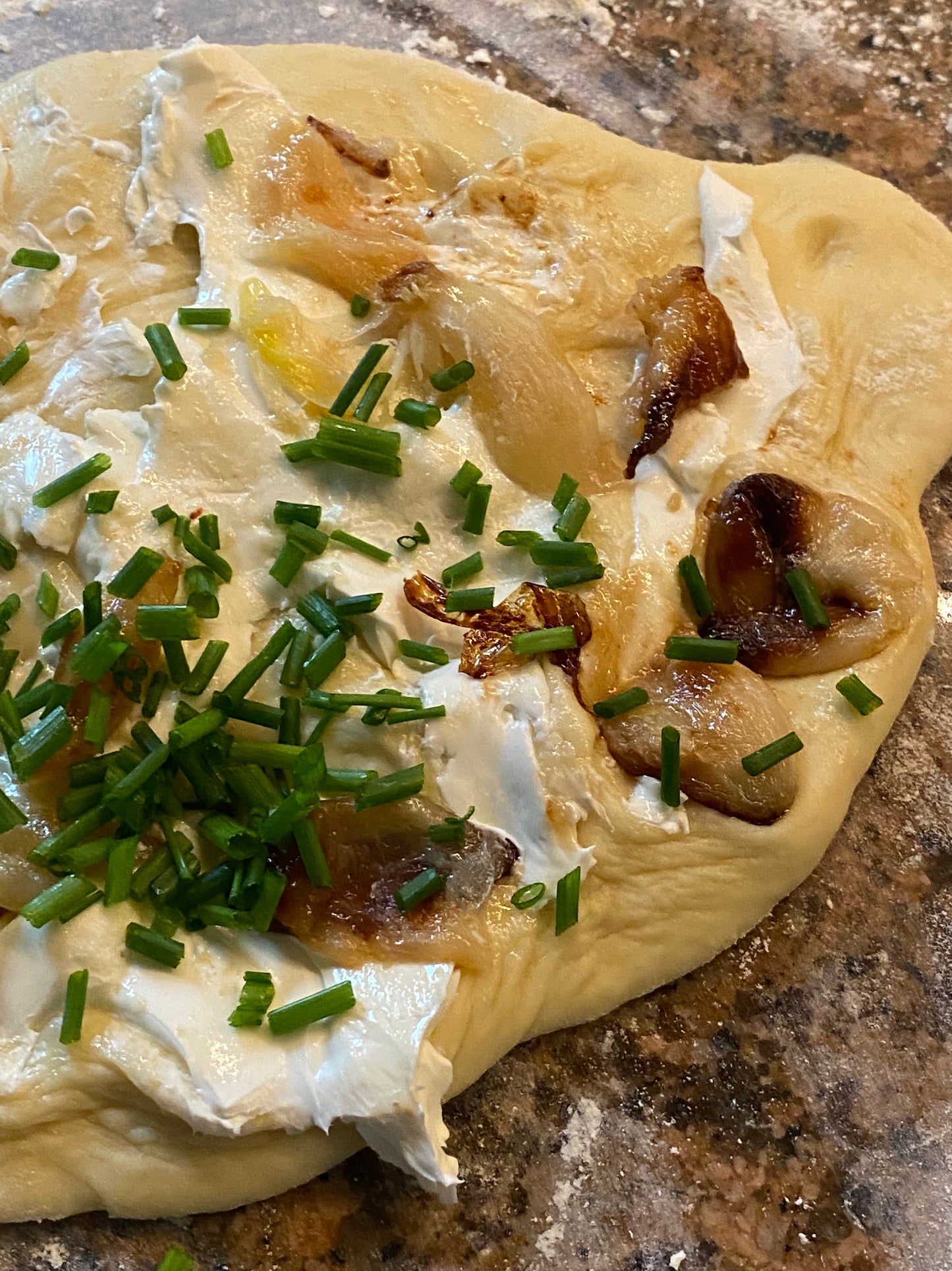 Garlic & herbs savory babka roll