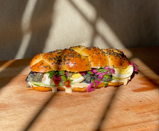 Challah Sabich **FRIDAY only**